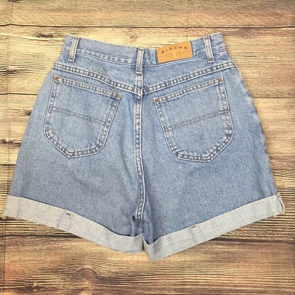 riders denim shorts